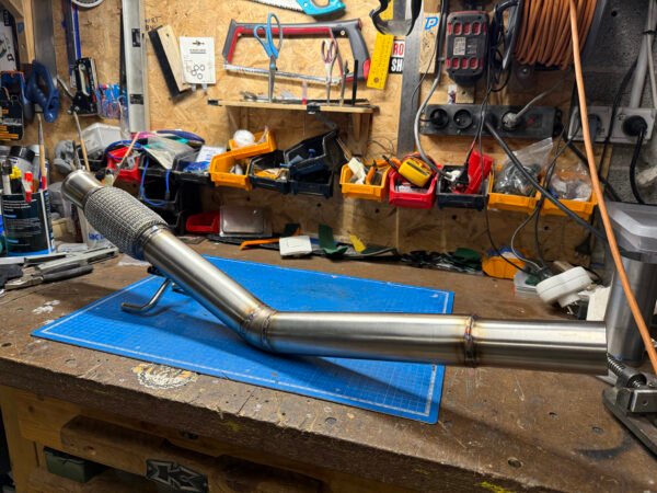 Decata downpipe 206 2.0 HDI