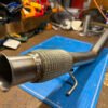Decata downpipe 206 2.0 HDI