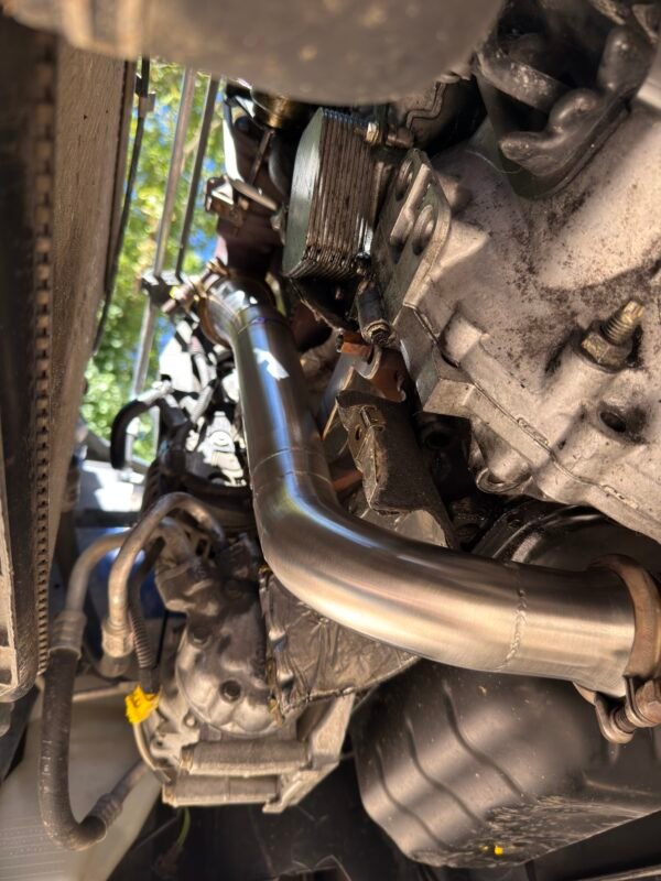 Décata 206 1.4 HDI inox 304L - downpipe 8HX / 8HZ, version catalysée