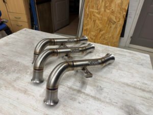 Décata 206 1.4 HDI inox 304L - downpipe 8HX / 8HZ, version catalysée
