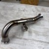 Décata 206 1.4 HDI inox 304L - downpipe 8HX / 8HZ, version catalysée