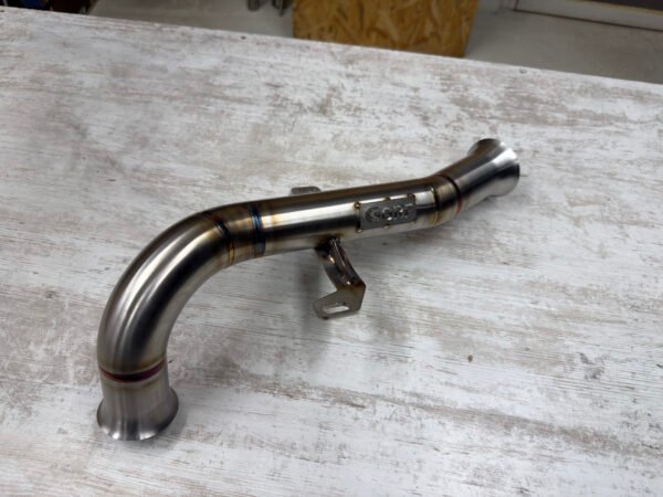 Décata 206 1.4 HDI inox 304L - downpipe 8HX / 8HZ, version catalysée