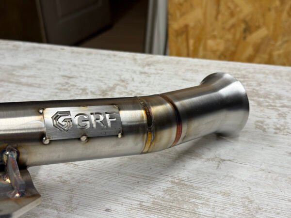 Décata 206 1.4 HDI inox 304L - downpipe 8HX / 8HZ, version catalysée