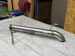 Tube de fuite 206 SW inox 63,5 mm - suppression silencieux