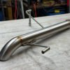 Tube de fuite 206 SW inox 63,5 mm - suppression silencieux