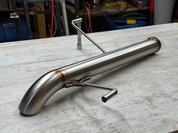 Tube de fuite 206 SW inox 63,5 mm - suppression silencieux