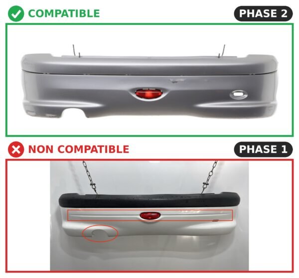 Ligne 206 2.0 HDI avec silencieux inox 63,5 mm